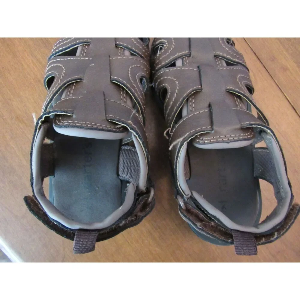 Brown Kids Toddler Size 9M Sandals Shoes